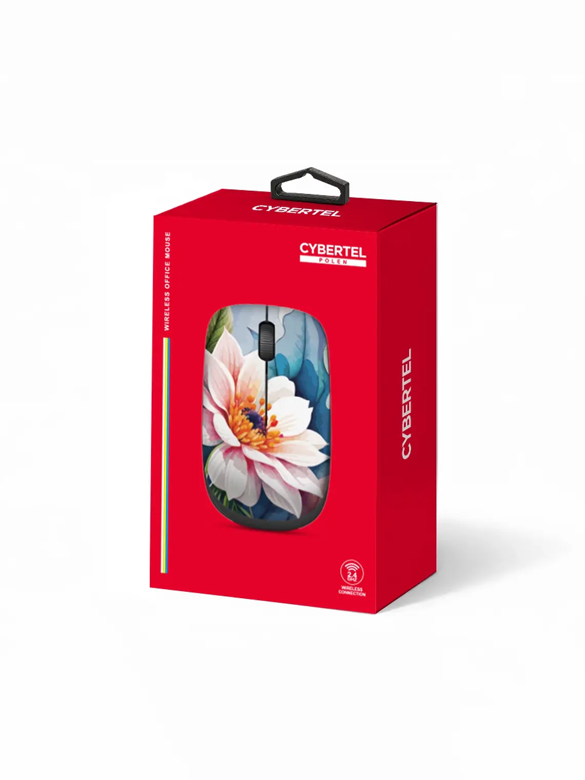 Mouse Inalámbrico Cybertel Polen CYB M313 1000 DPI USB 2.4 GHz 2