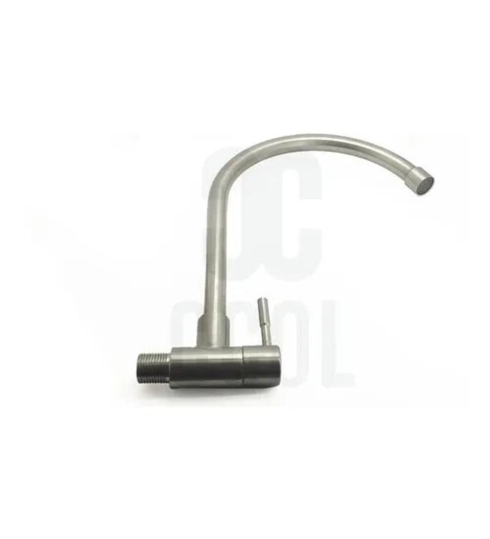 Llave Muro Agua Fría Inox D01 Ccol