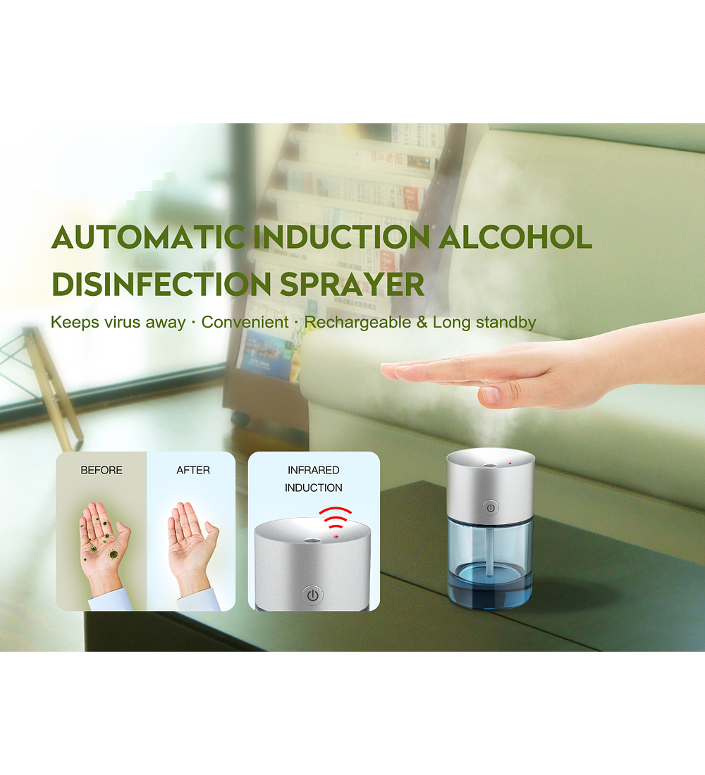 Atomizador Automatico Desinfectante Para Manos
