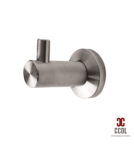 Perchero Accesorio De Baño De Pared, Acero Inox 304