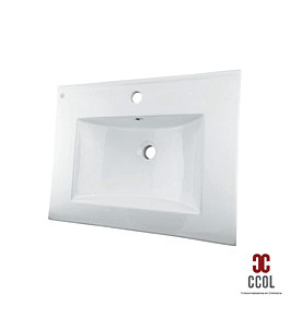 Placa Lavamanos Blanco Submontar 81x46.5x19cm