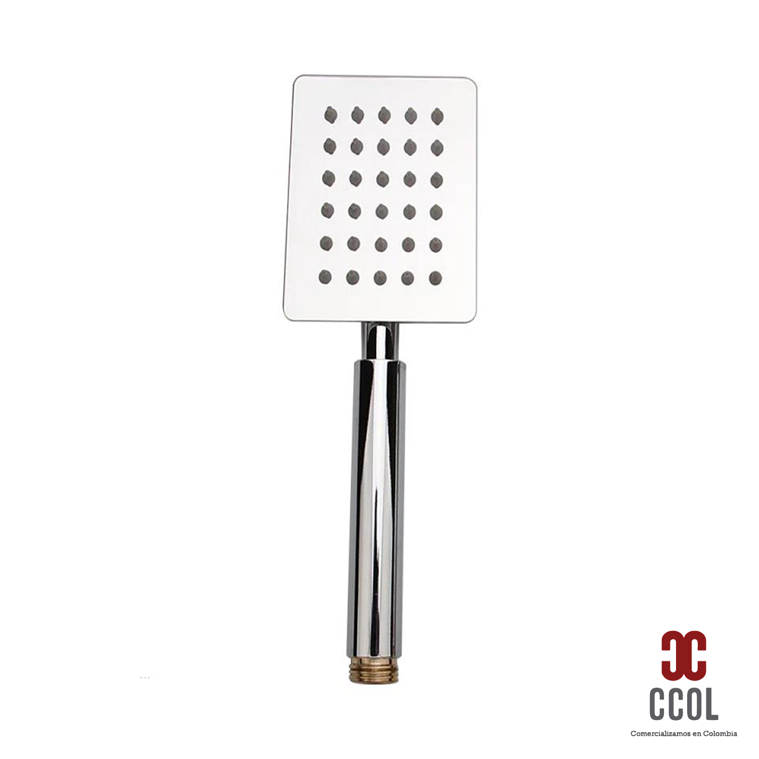 Teleducha Acero Inoxidable Cuadrada Slim Cromo Brillante