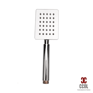 Teleducha Acero Inoxidable Cuadrada Slim Cromo Brillante