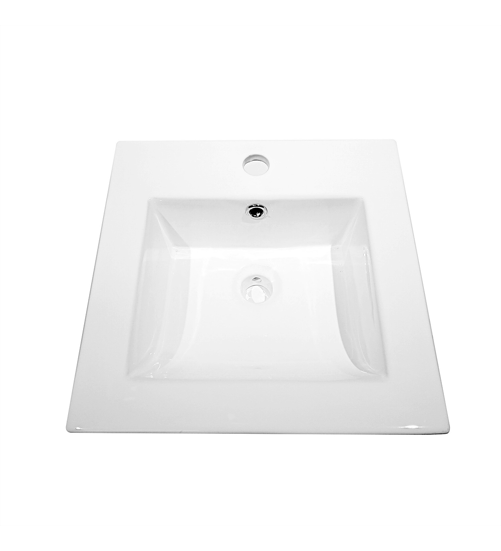 Placa Lavamanos Ccol Blanco Submontar 42x42x18cm