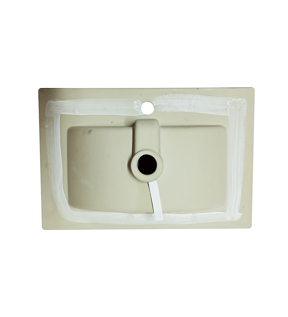 Placa Lavamanos Blanco Submontar 60x40x19cm