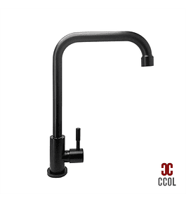 Llave Agua Fria Cuello L Negro