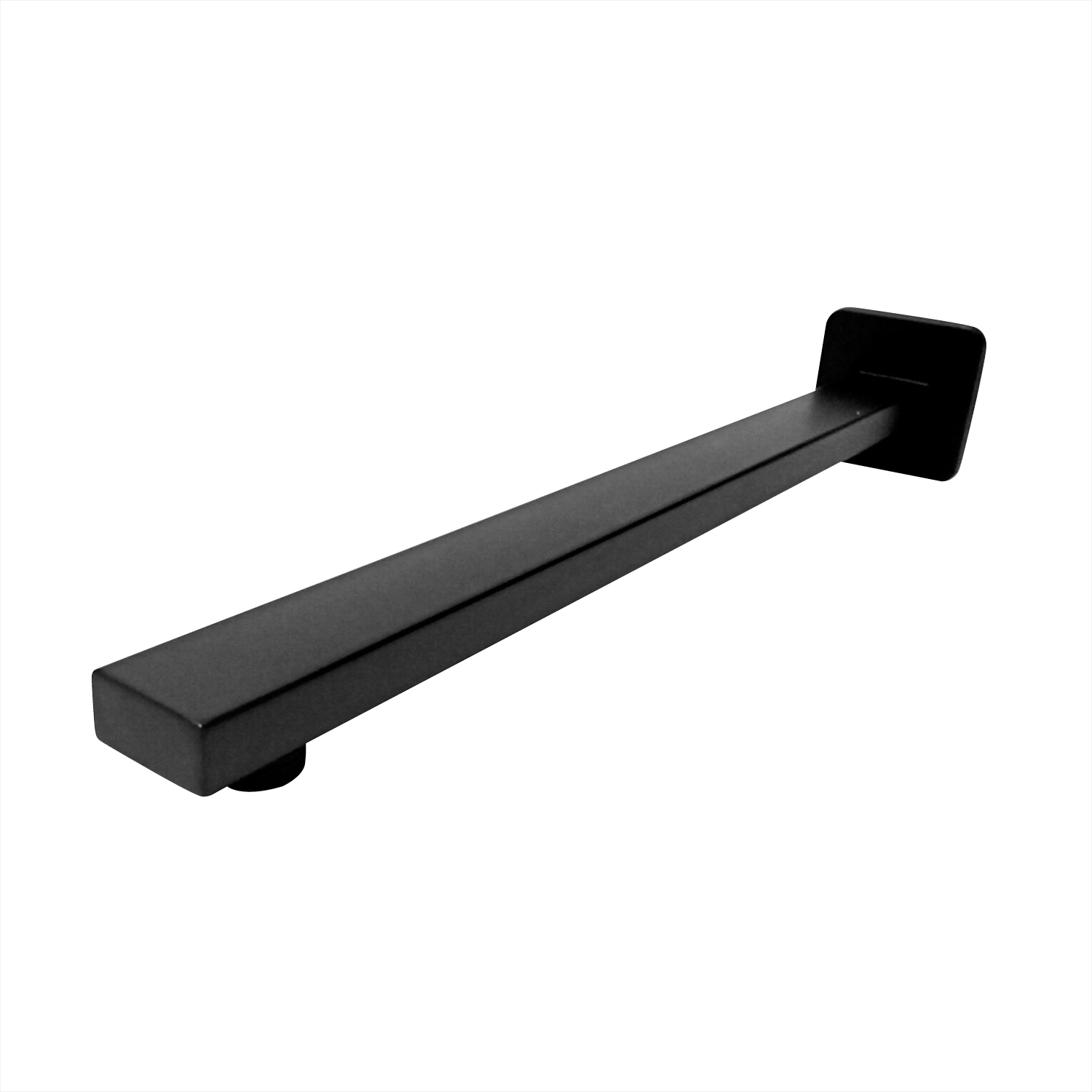 Kit Ducha 40cm Cuadrada + Brazo Rectangular A Muro 40cm