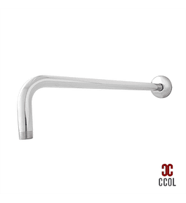 Brazo Para Ducha 30cm Tubo Metalico