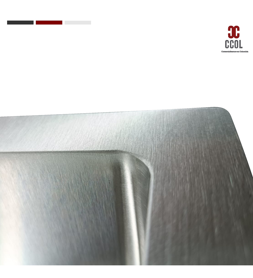 Lavaplatos Acero Inox 304 Satinado 51*45