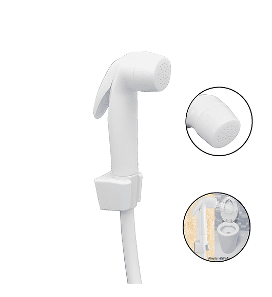 Set Bidet Sanitario Blanco Abs Entrada  1/2 Pulgada