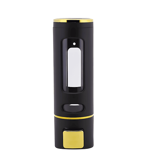 Dispensador De Jabon Liquido Abs Negro-dorado