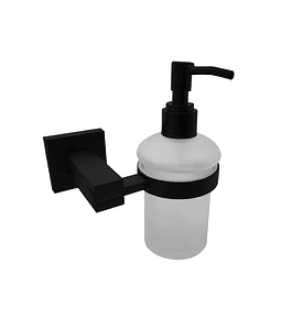 Accesorio Baño Dispensador Jabon Botella Negro