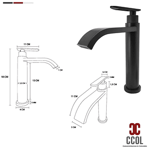 Combo Placa Lavamanos Blanco 50x46 + Griferia Agua Fría C659