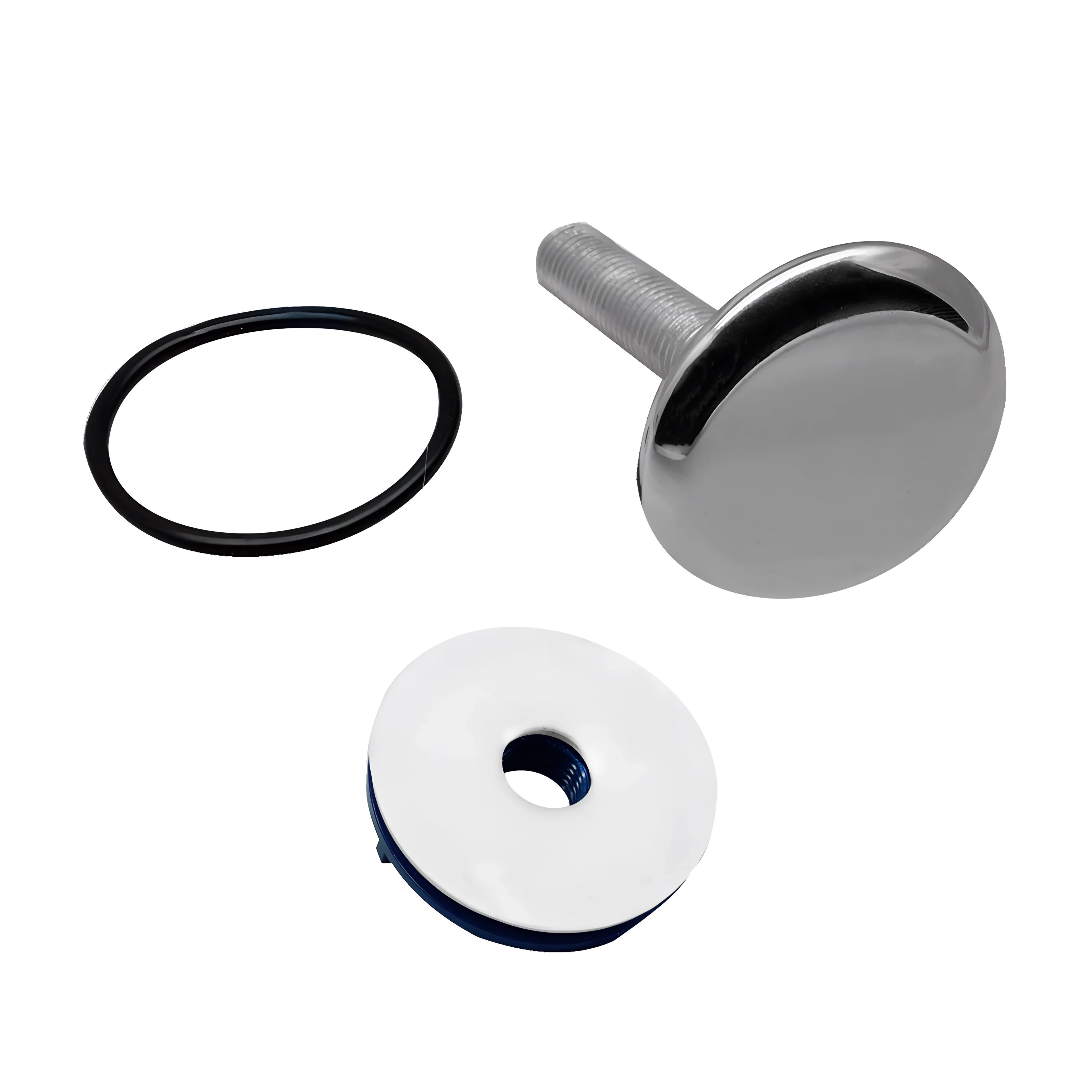 Tapa Hueco Luxury Cromado Para Lavaplatos