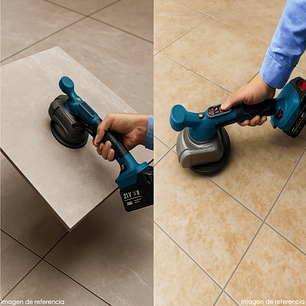 Vibrador De Azulejos Eléctrico De Mano Máquina De Nivelación 21V CCOL