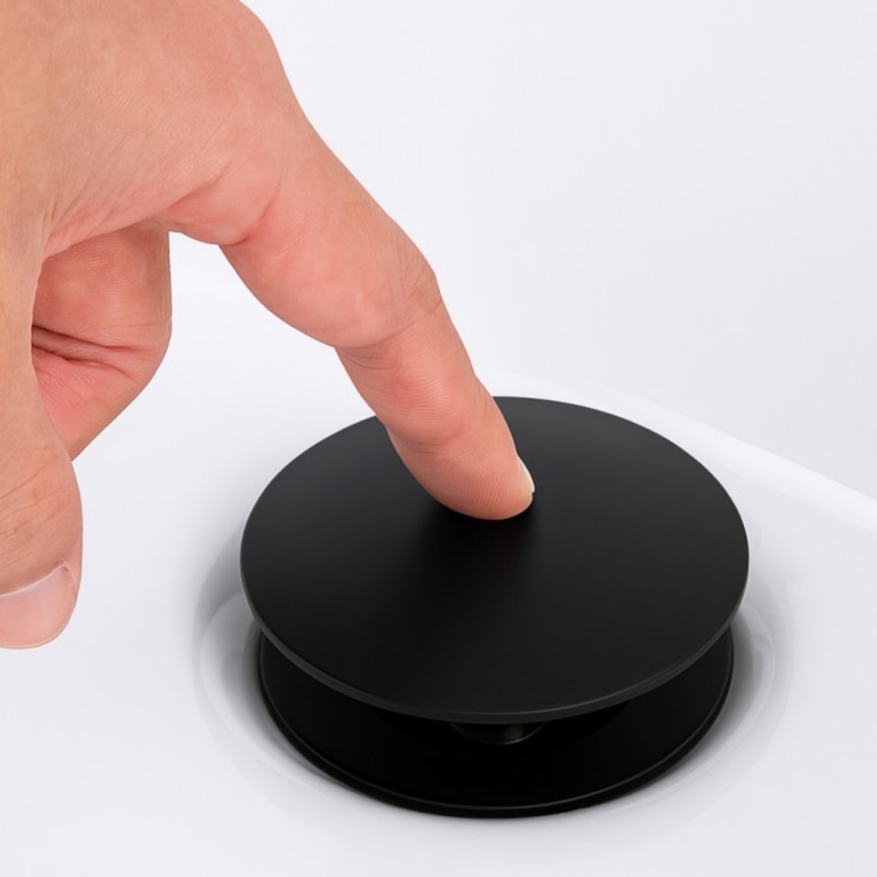 Combo Placa Lavamanos Blanco 60x40 + Grifería Agua Fría C612