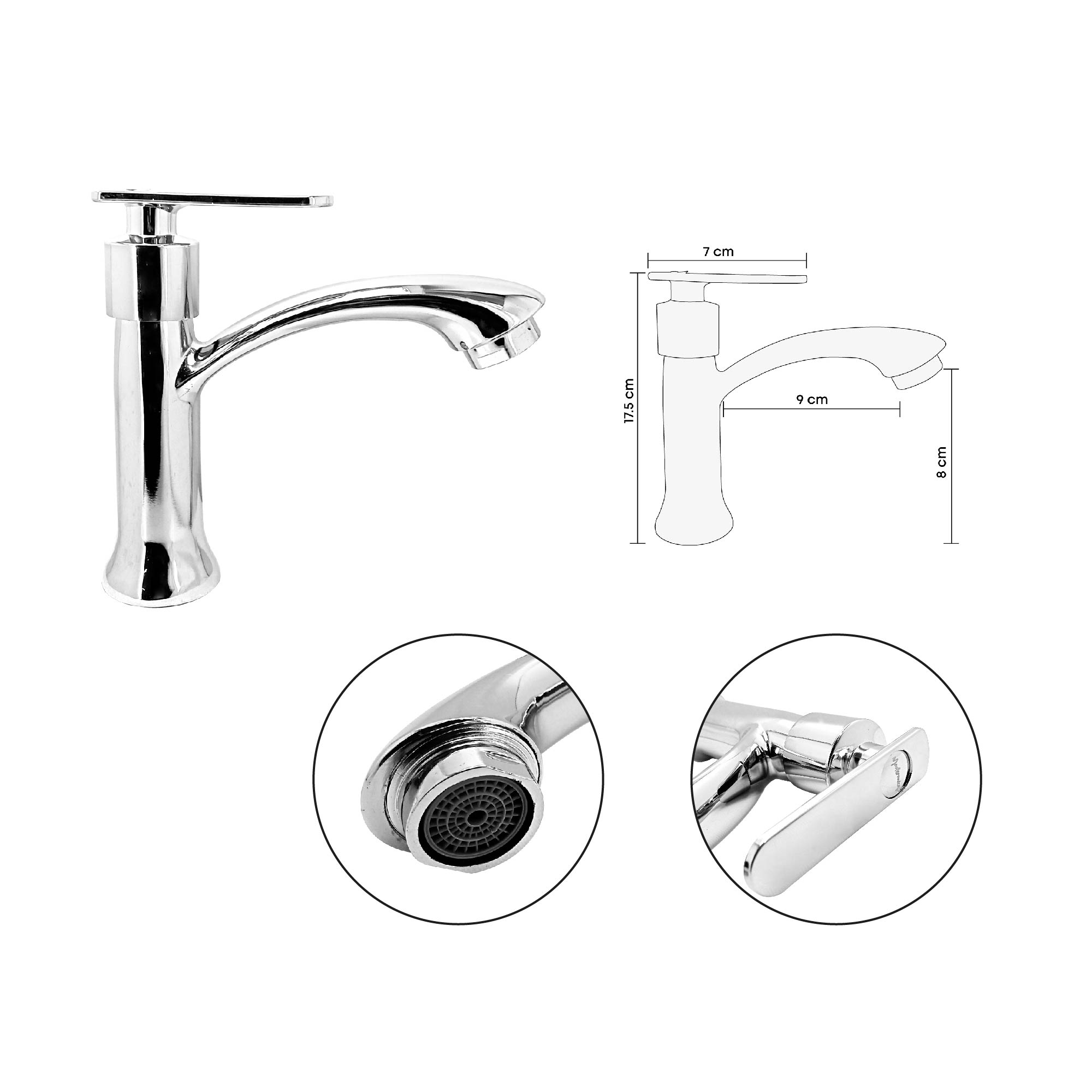 Combo Mueble Lavamanos + Lavamanos + Push + Grifería+ Acople