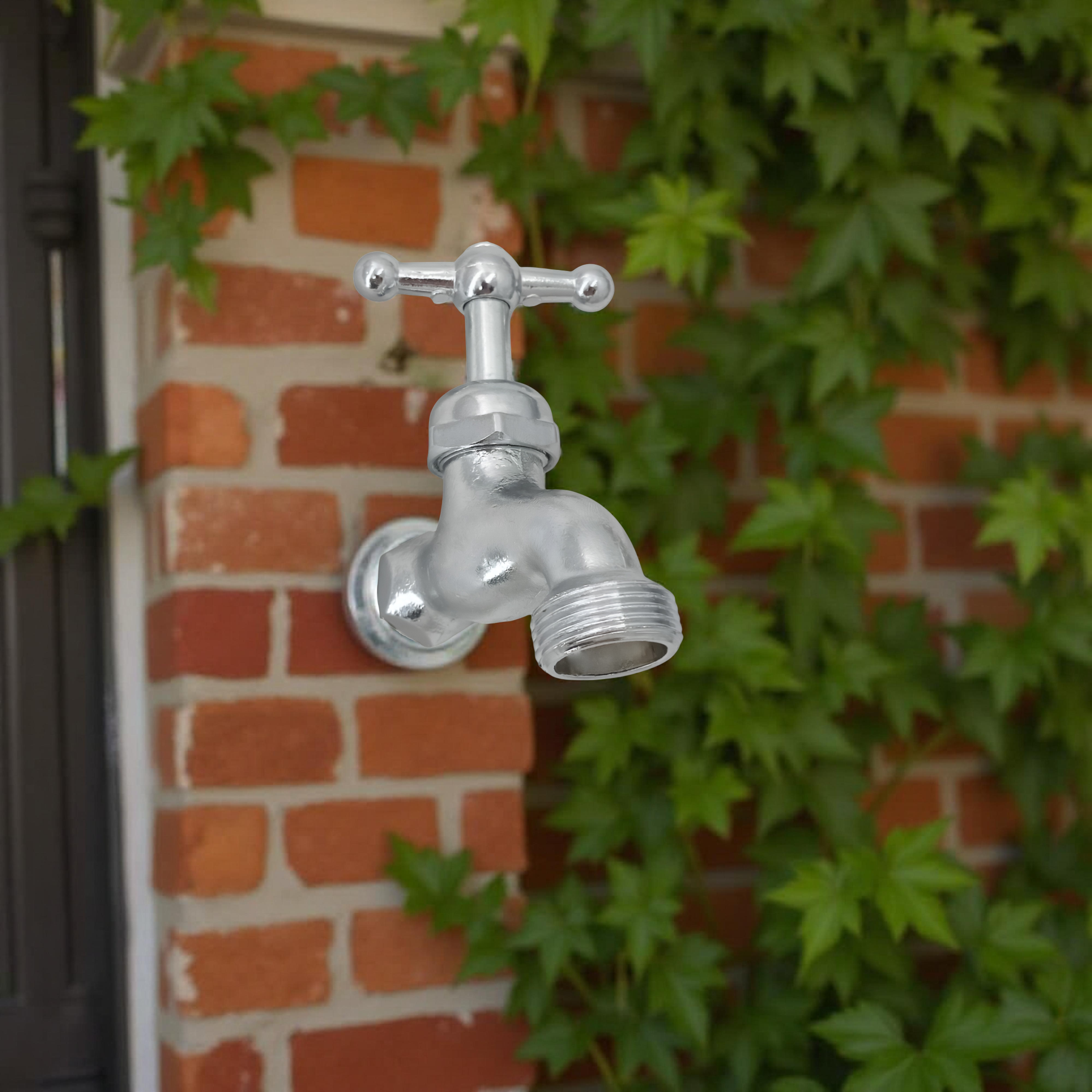 Llave Jardín Cromada Zamak Ccol