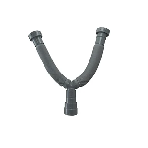 Kit Para Lavaplatos Doble Rejilla + Sifón