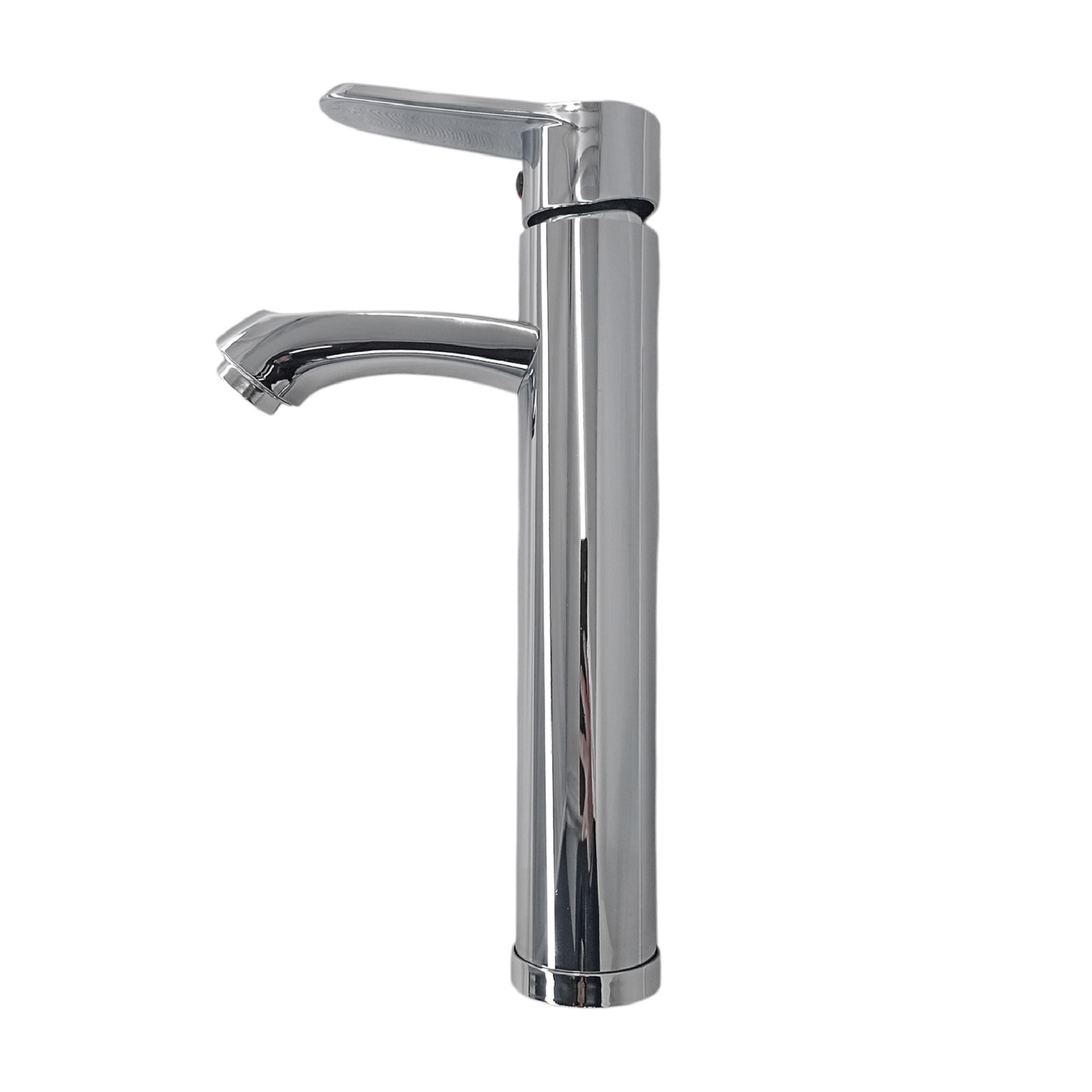 Grifería Mezclador Poste Alto Cromado Lavamanos