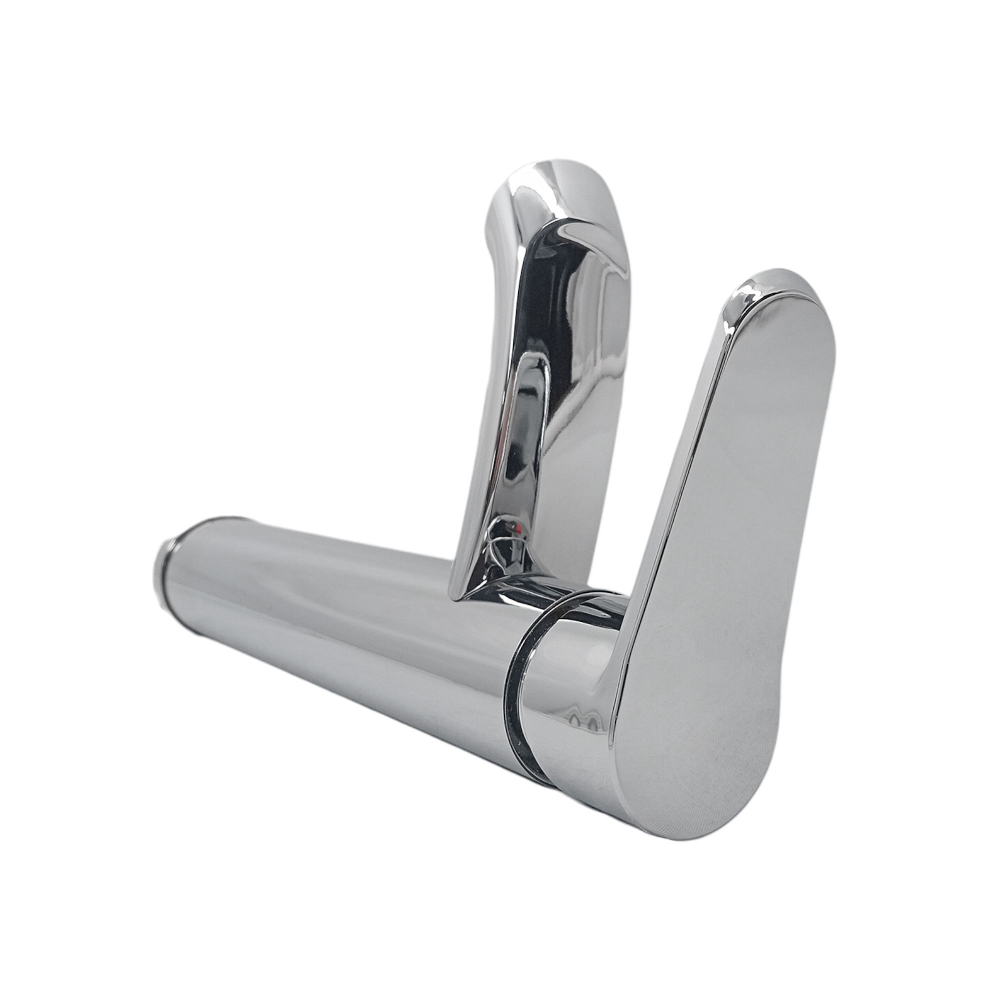 Grifería Mezclador Poste Alto Cromado Lavamanos