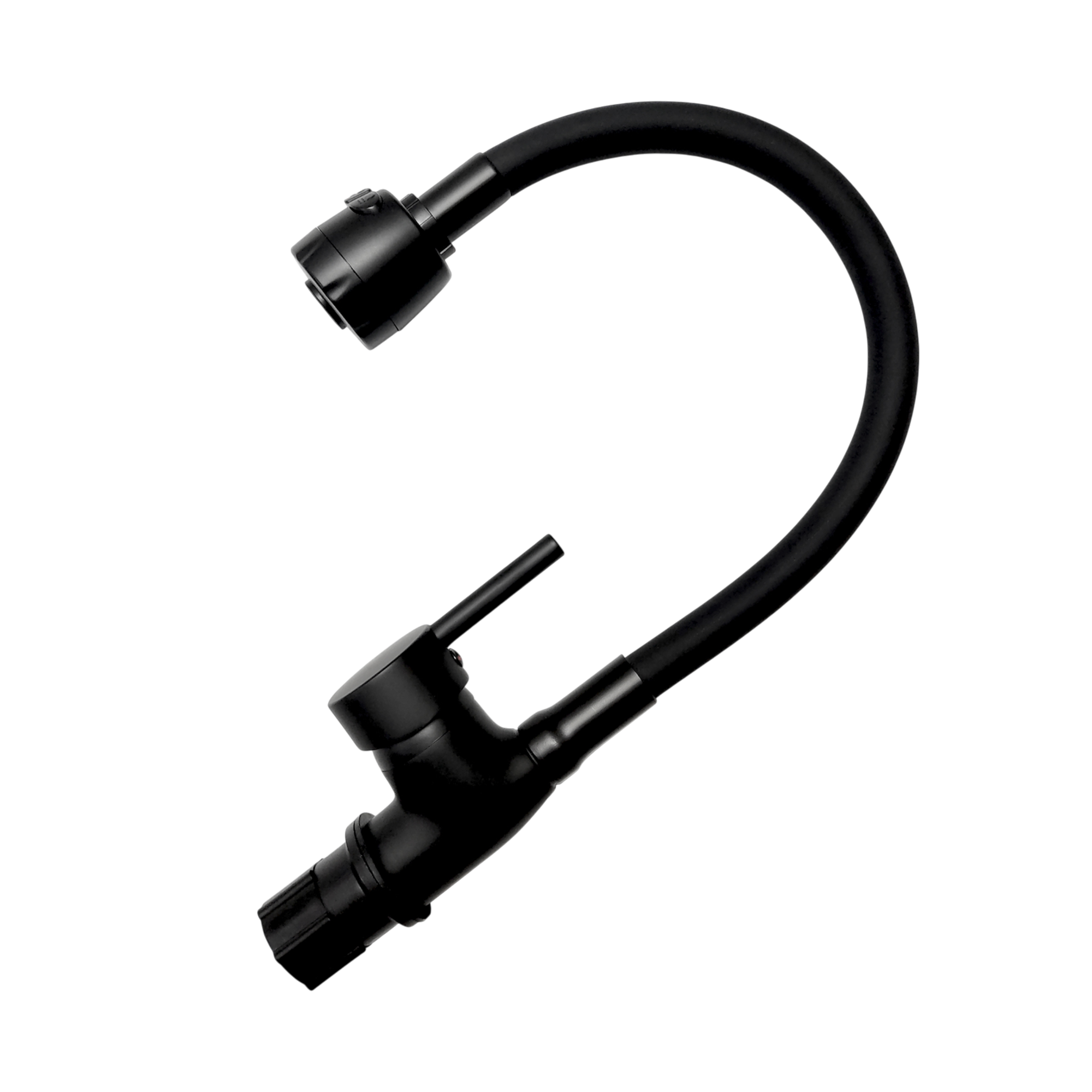 Grifería Lavaplatos Mezclador Con Cuello Manguera Flexible