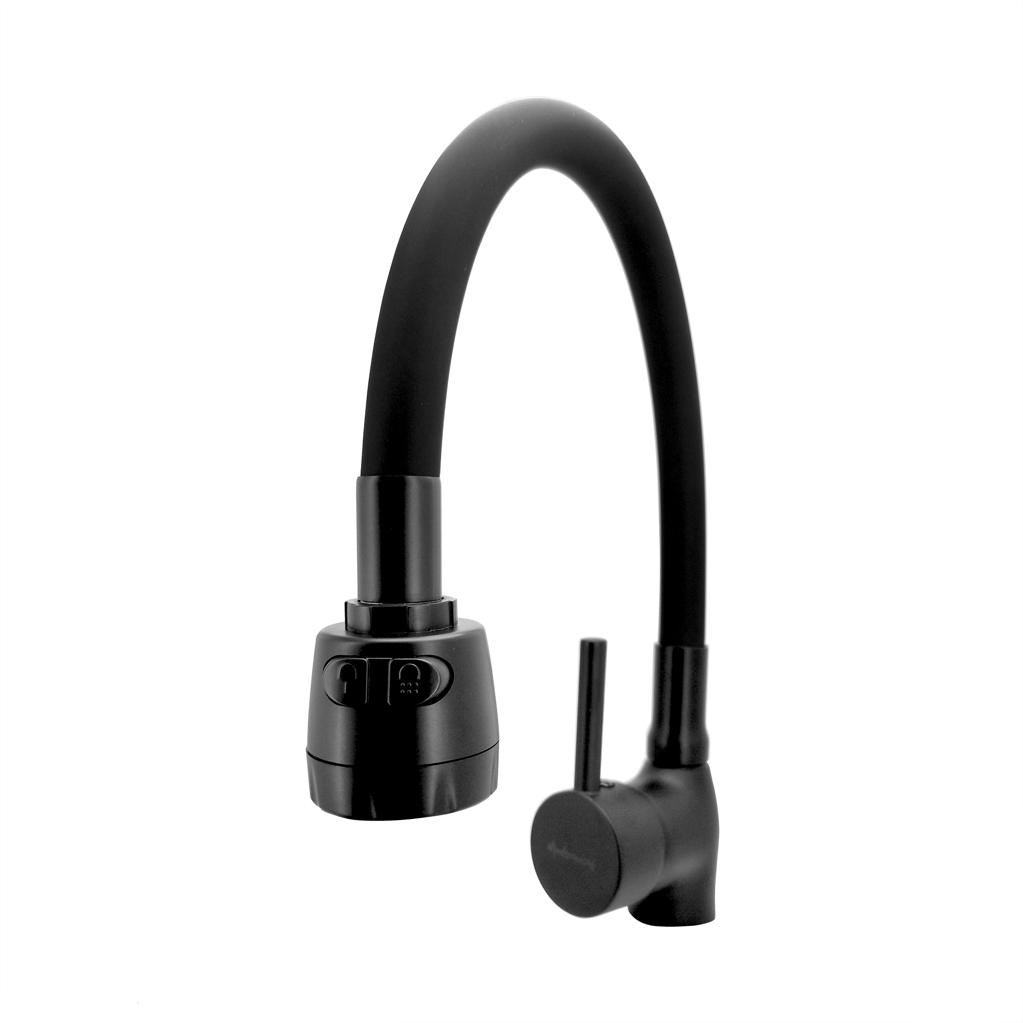Grifería Lavaplatos Mezclador Con Cuello Manguera Flexible