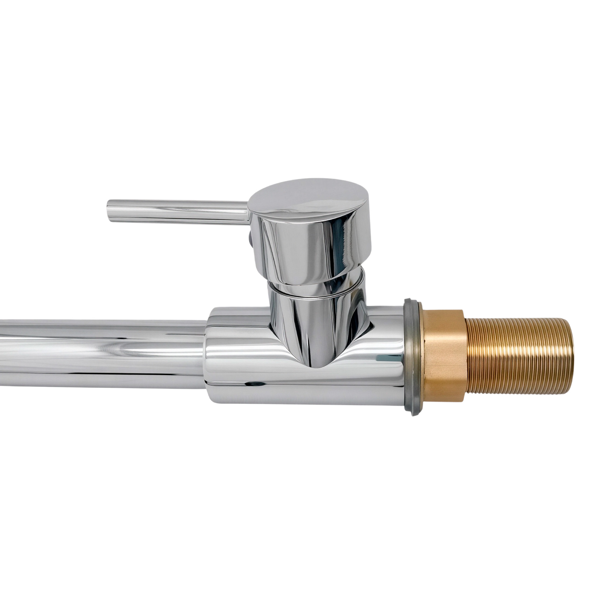 Griferia Mezclador Profesional Doble Grifo Titanium