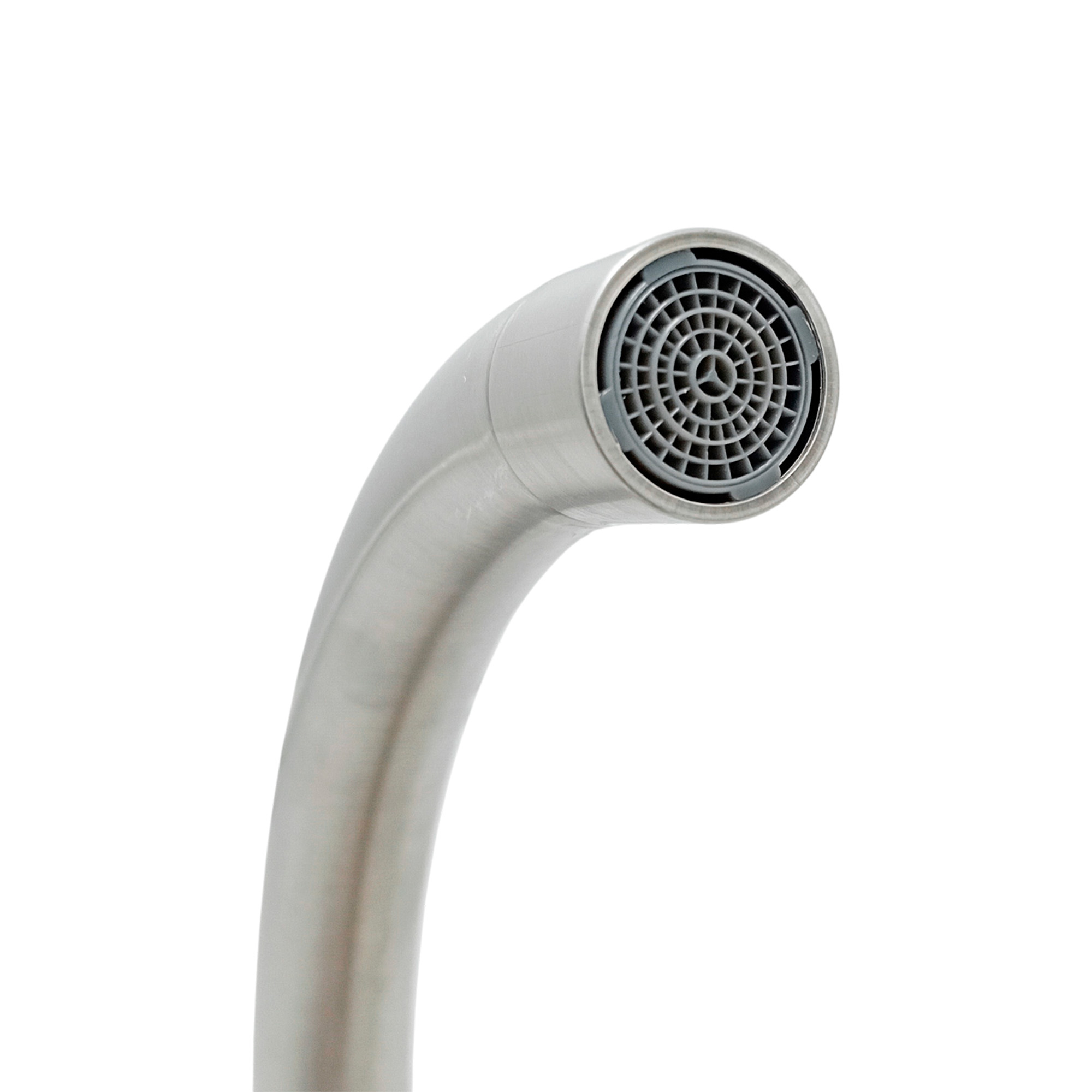 Griferia Cuello Cisne Monocontrol Mezclador Lavaplatos Inox