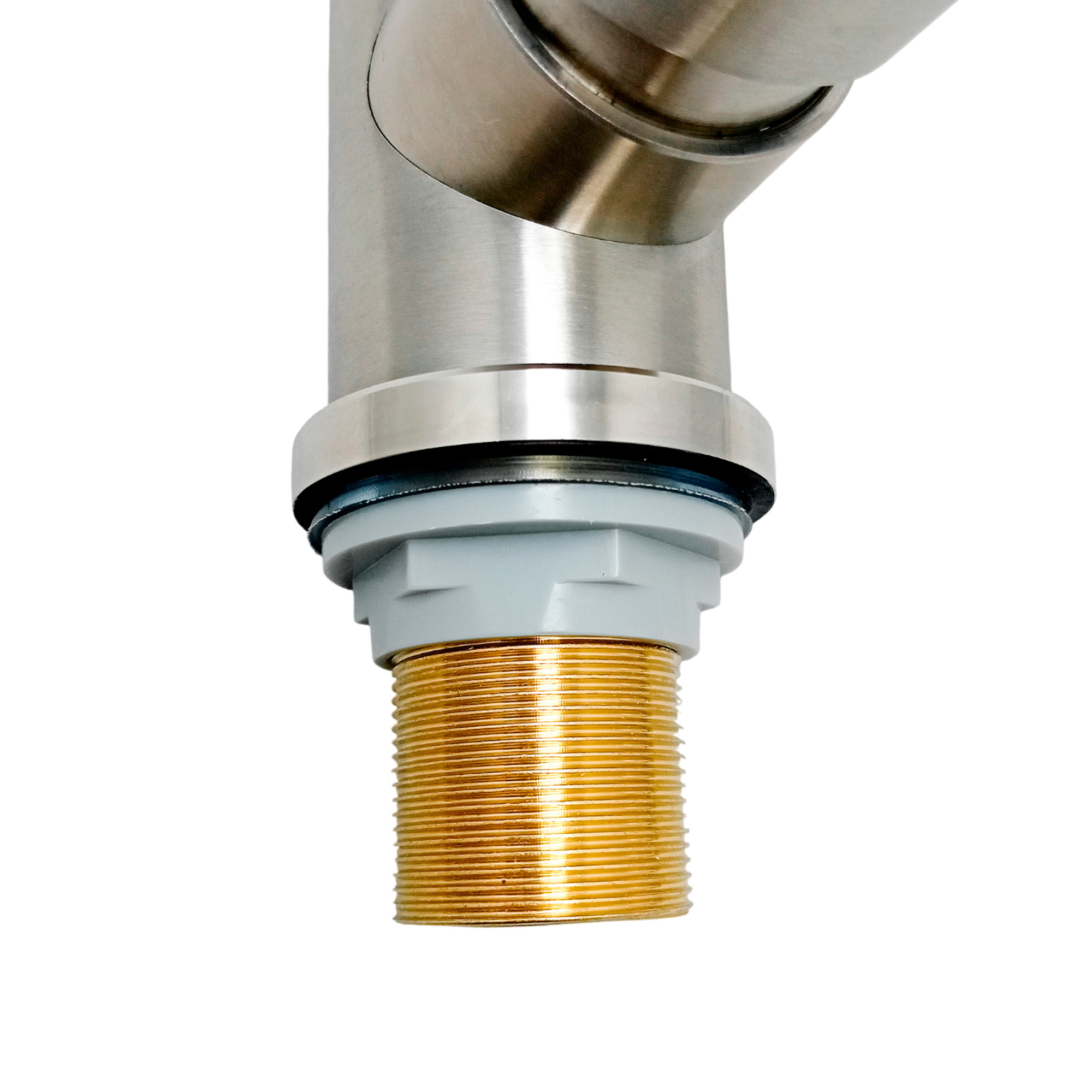 Griferia Cuello Cisne Monocontrol Mezclador Lavaplatos Inox