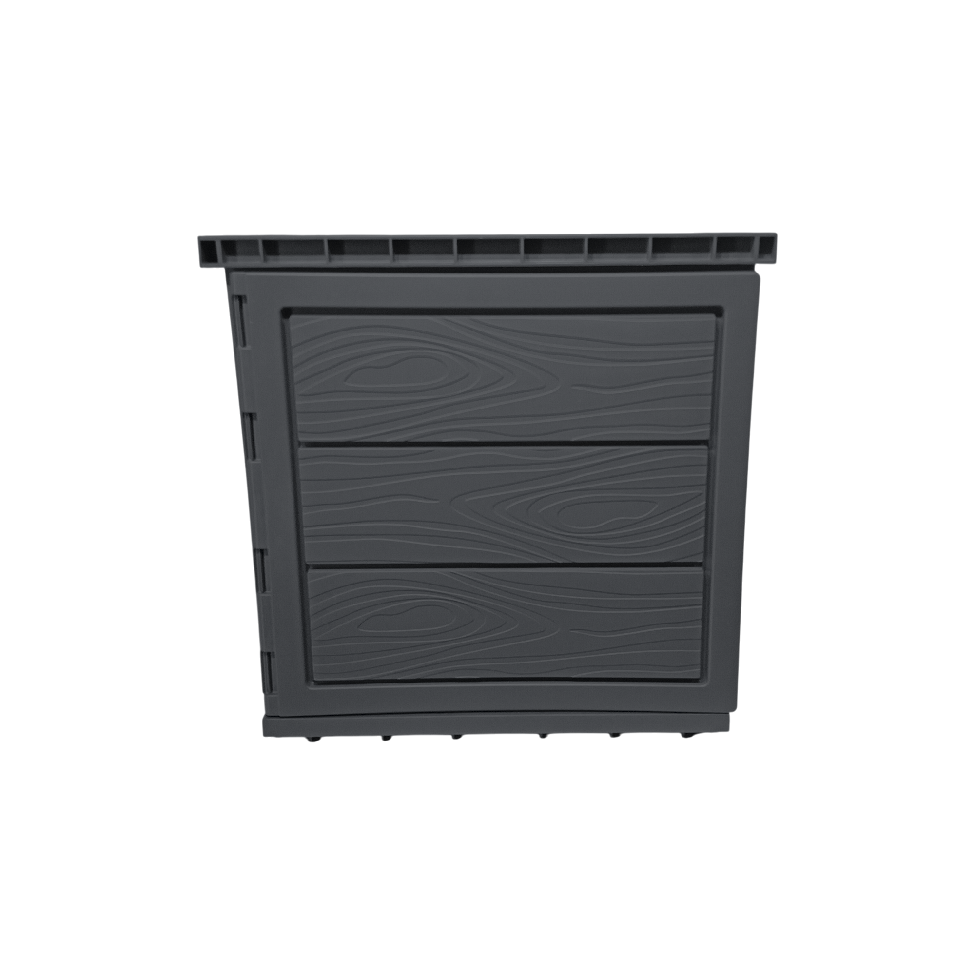 Mueble Flotante En PVC Sin Tapa Gris