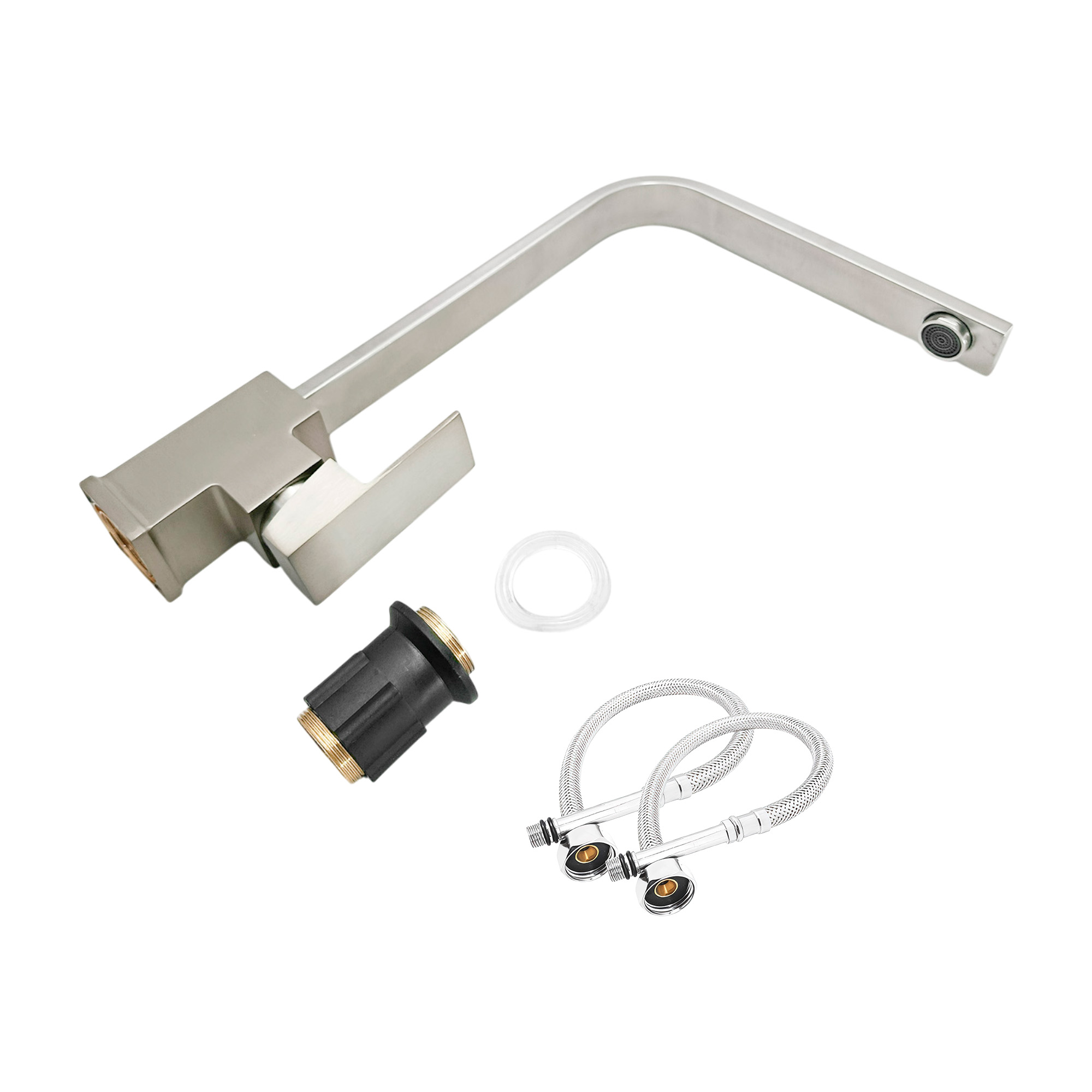 Griferia Lavaplatos Mezclador Monomando Satinada D13