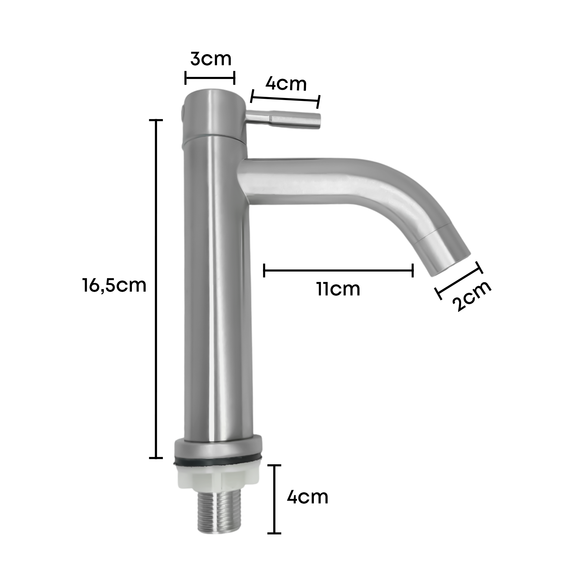 Combo Placa Lavamanos Blanca + Griferia +push Rebose+ Sifon