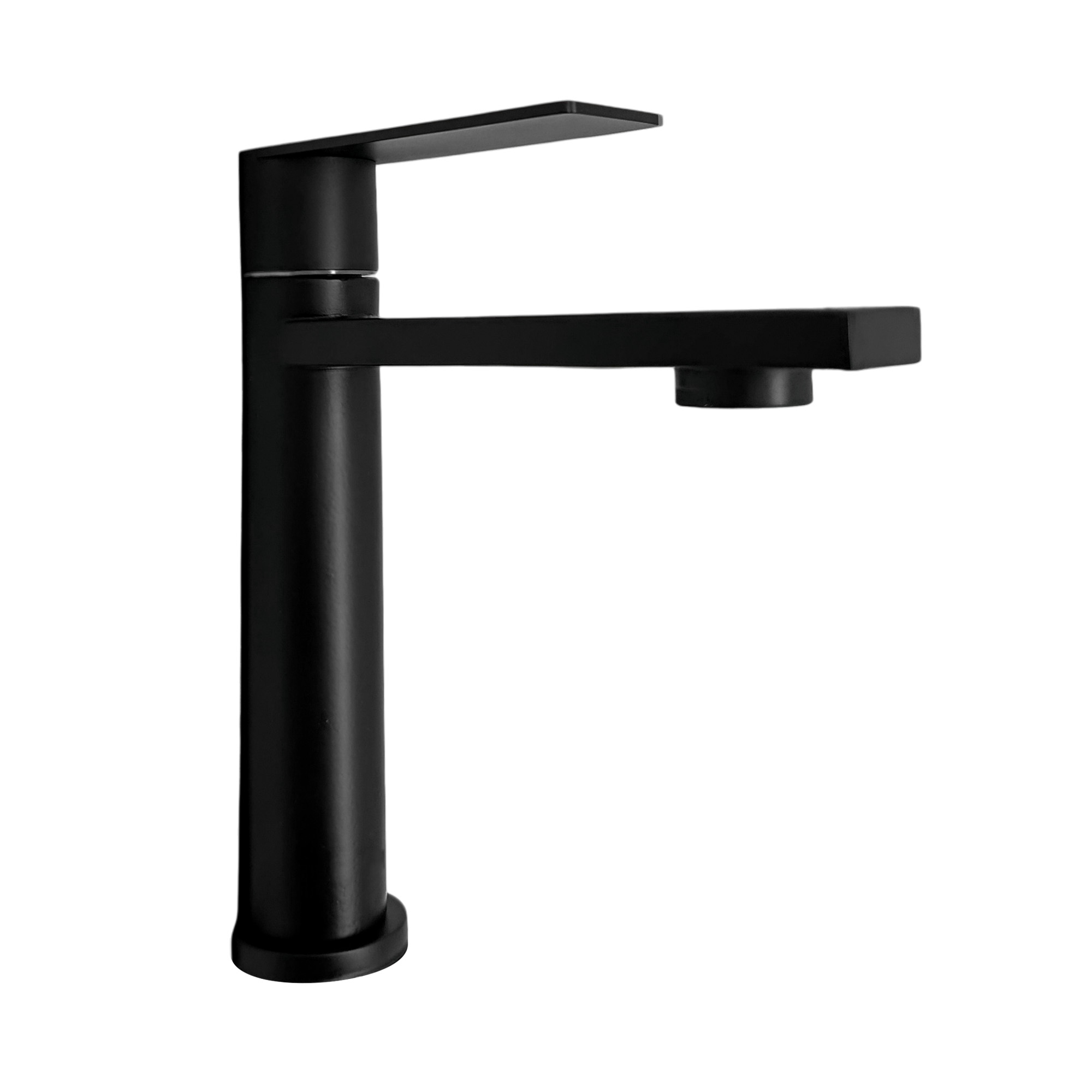 Griferia Lavamanos Baja Agua Fria Negra Argon Negra