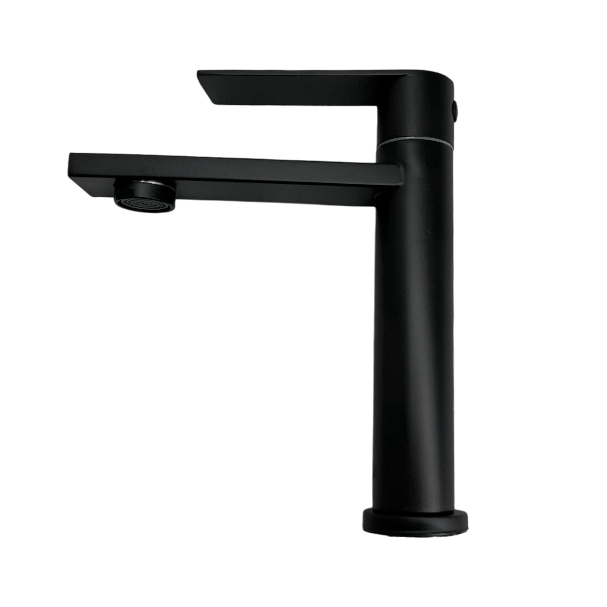 Griferia Lavamanos Baja Agua Fria Negra Argon Negra