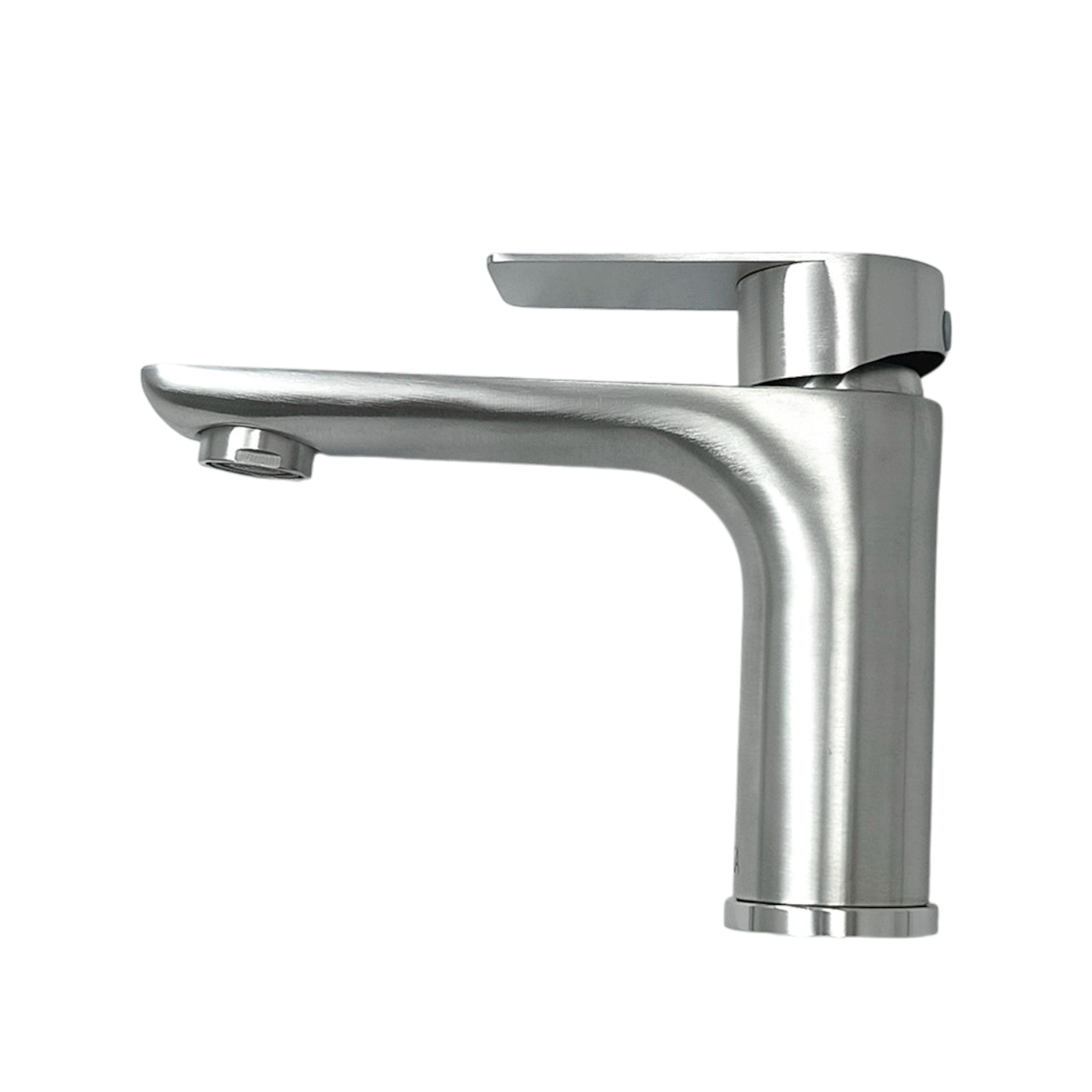 Griferia Lavamanos Poste Bajo Mezclador - Satinado