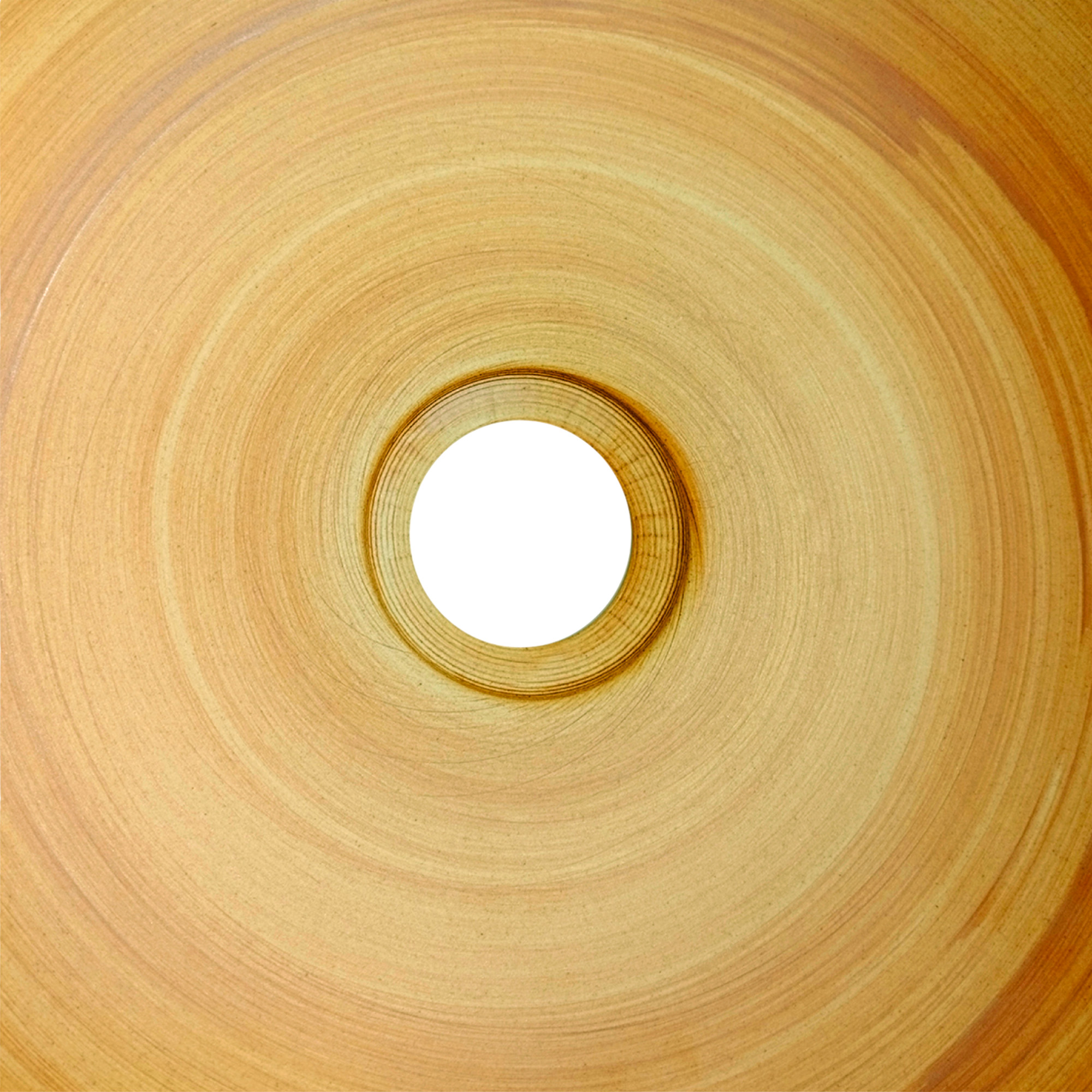 Sobreponer Artesanal Lavamanos Rustico Redondo