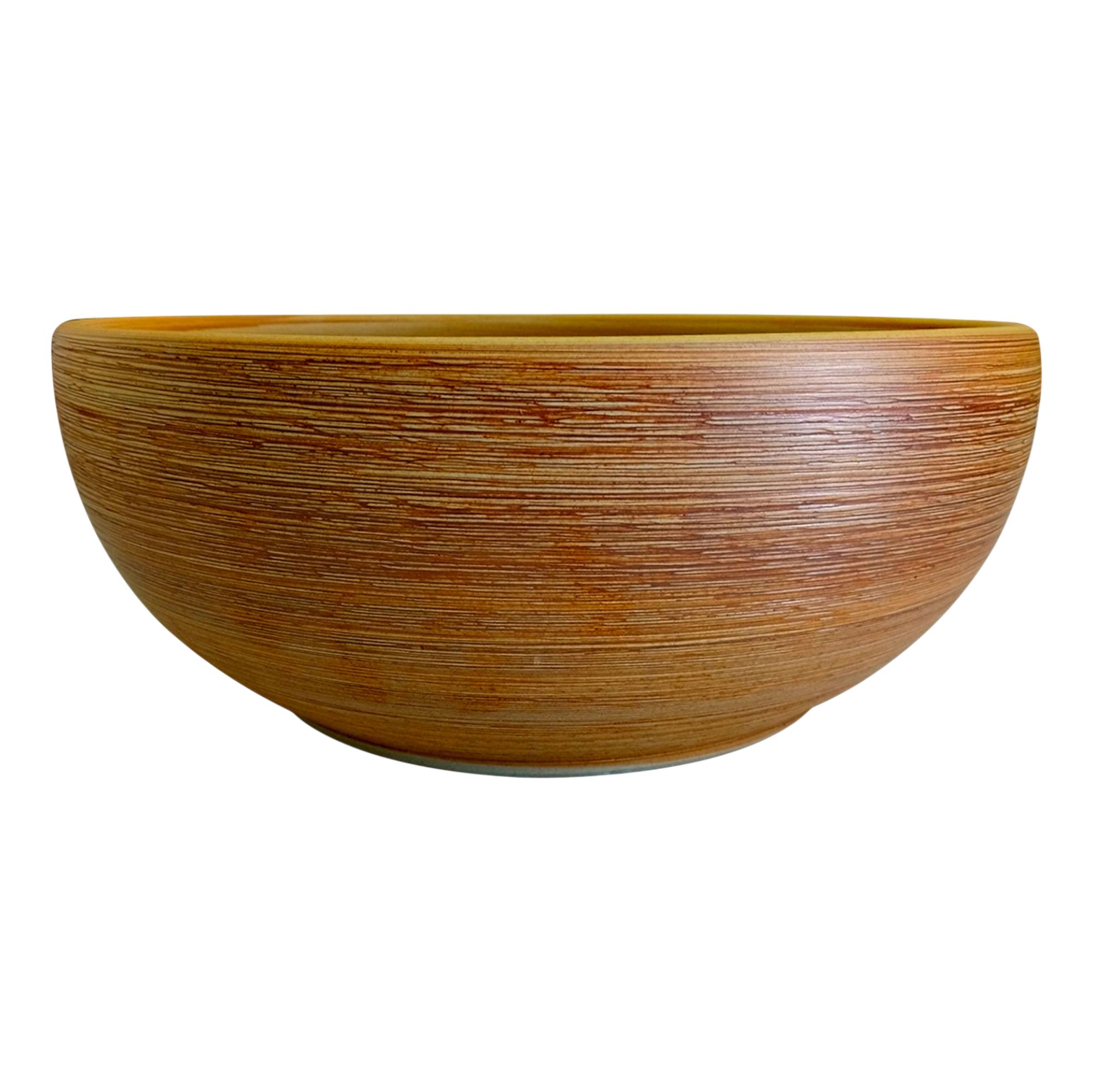 Sobreponer Artesanal Lavamanos Rustico Redondo