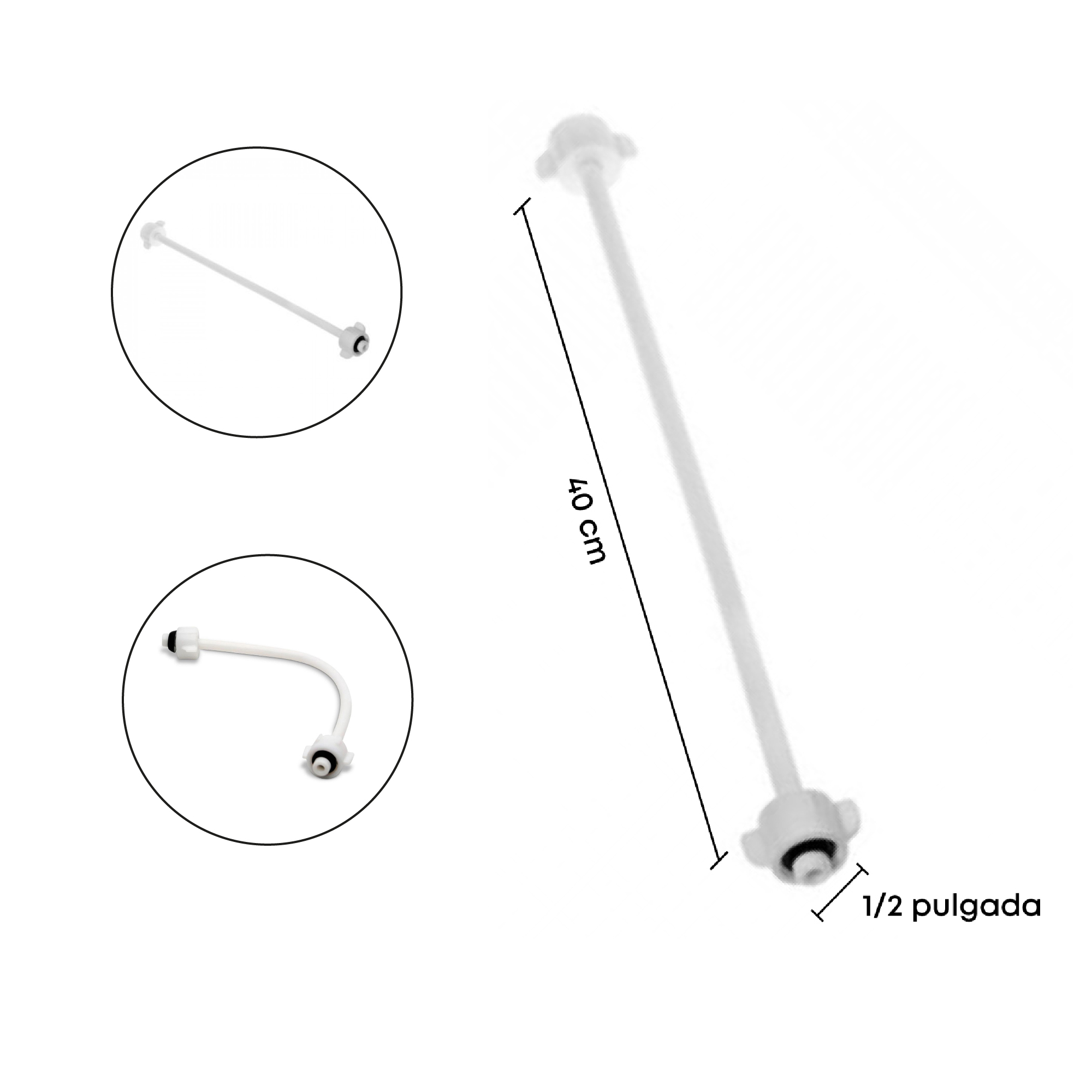Kit Grifería Lavaplatos Agua Fría + Dispensador Jabón  + Accesorios C1164