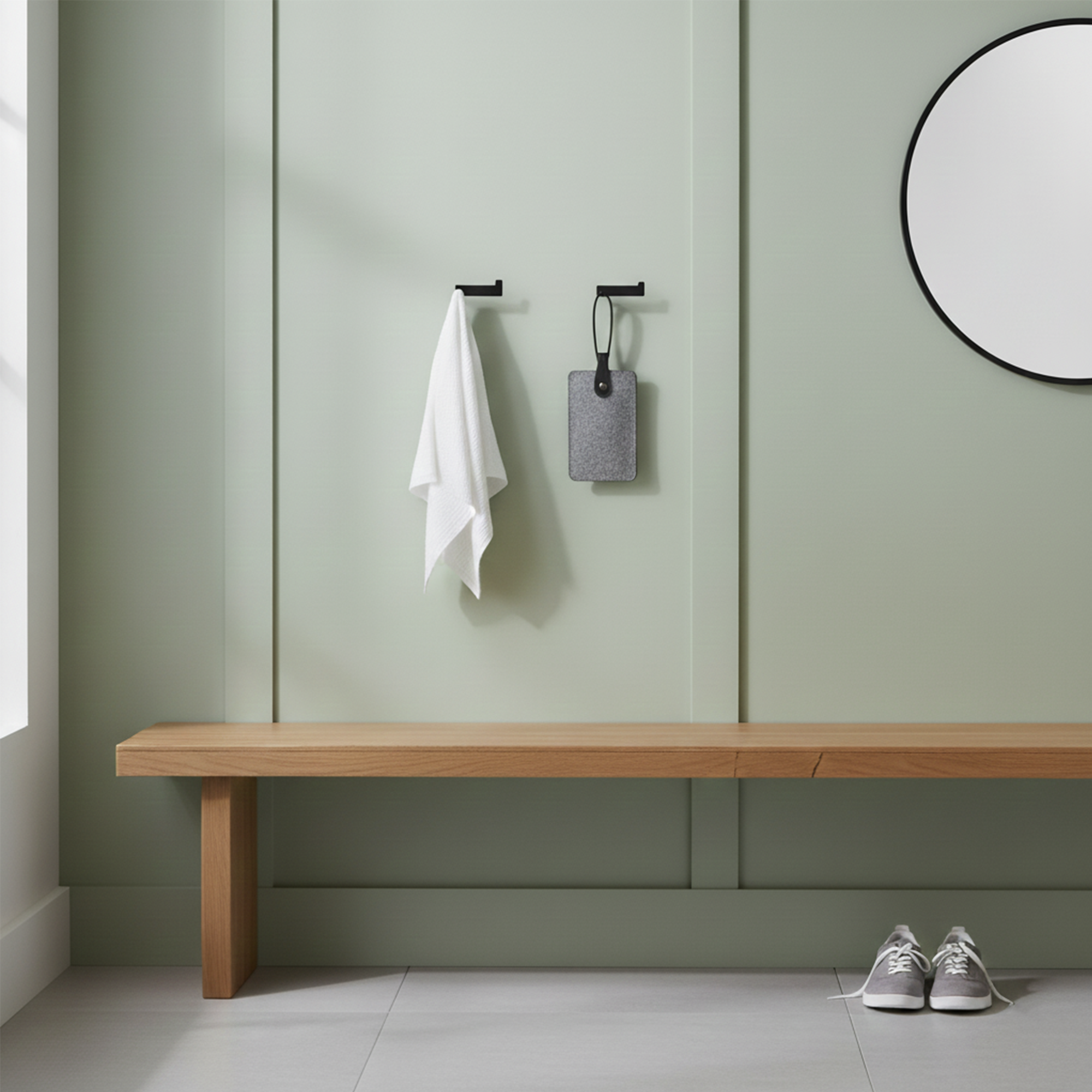 Pack Por 2 Percheros Negros CCOL-1197