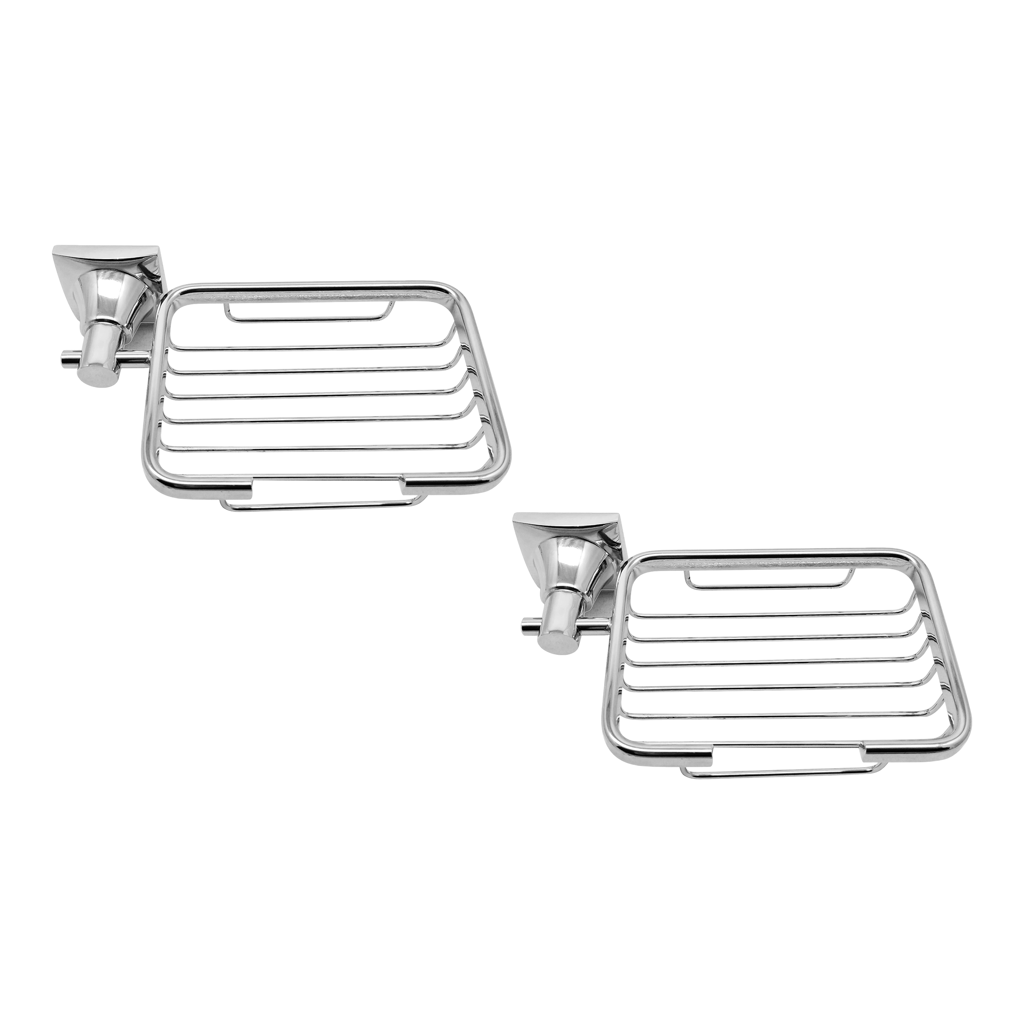 Pack Por 2 Jaboneras Cromadas CCOL-1198