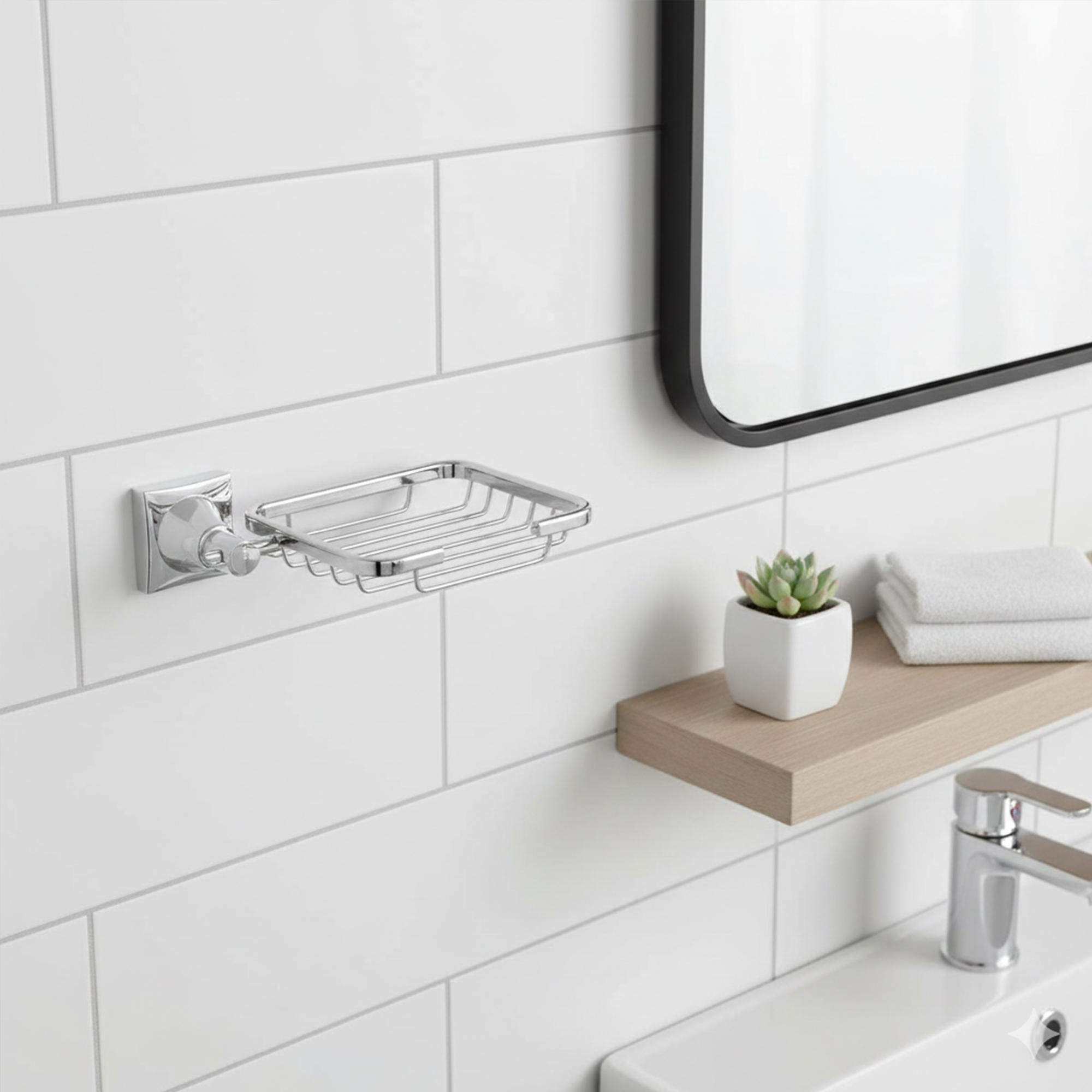 Pack Por 2 Jaboneras Cromadas CCOL-1198