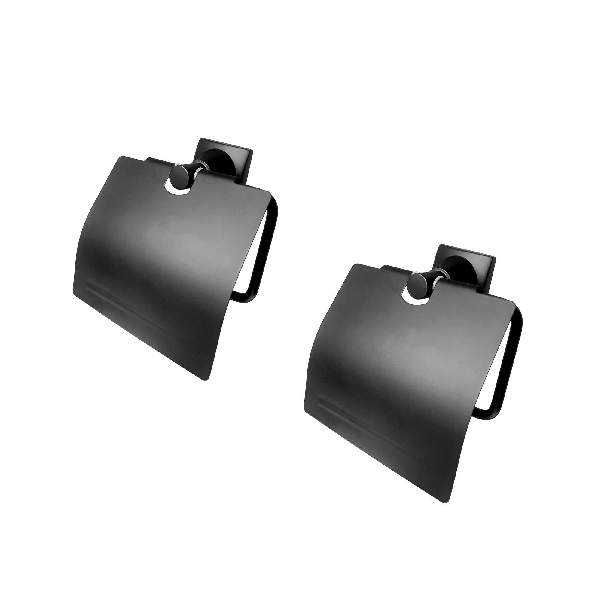 Pack Por 2 Portarollo Negro CCOL-1199