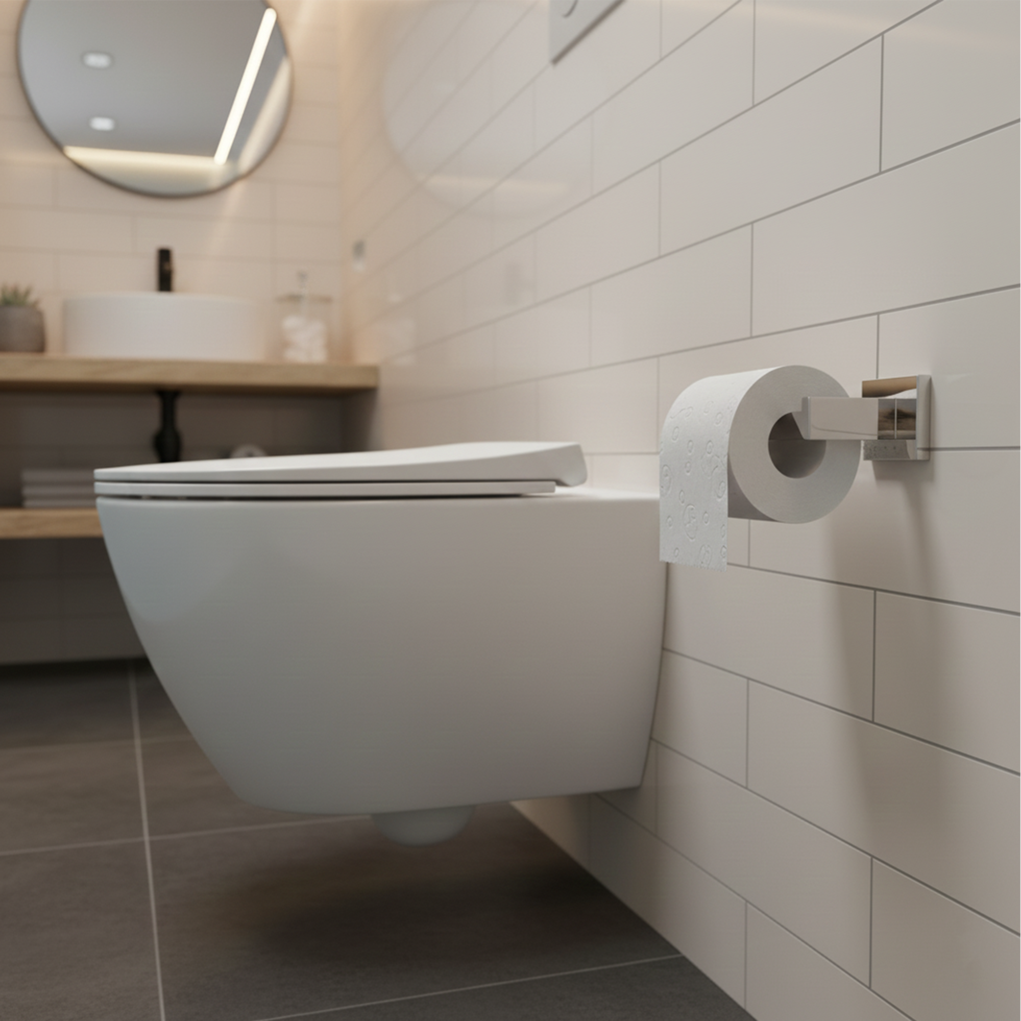 Pack Por 2 Portarollo Cromado CCOL-1200