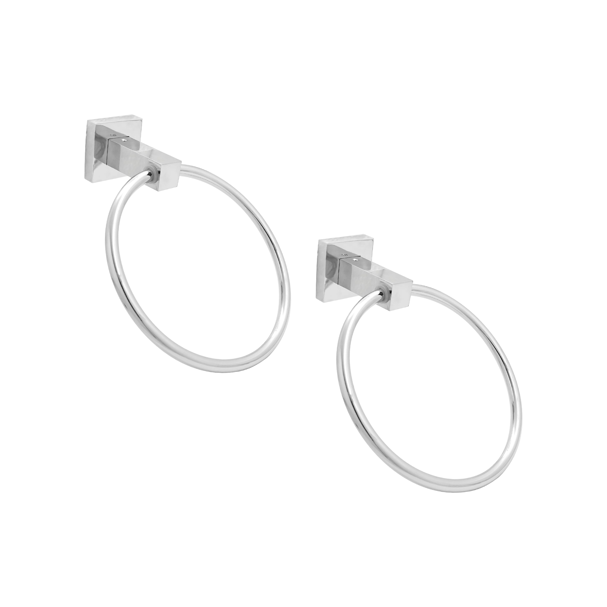 Pack Por 2 Toallero Cromado CCOL-1201