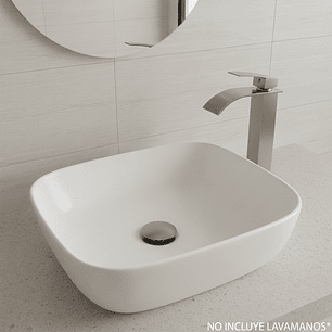 Set Grifería Inox Mezclador + Desague Con Rebose C1195