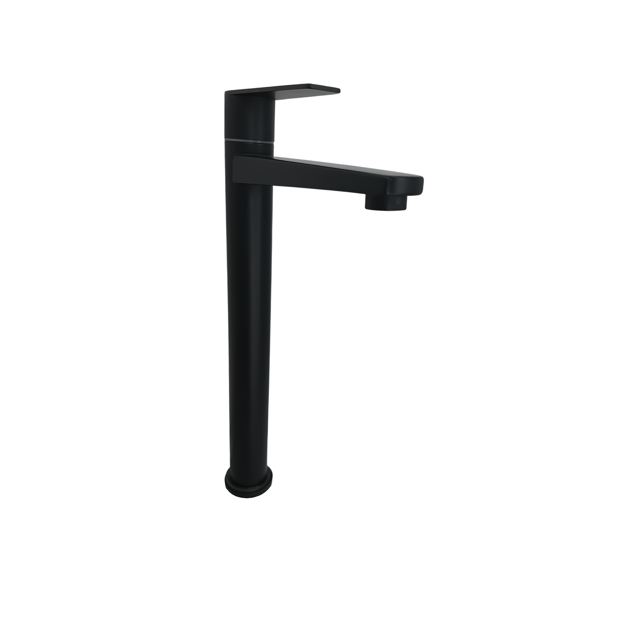 Griferia Lavamanos Alta Agua Fria Negro Ciffra Ccol