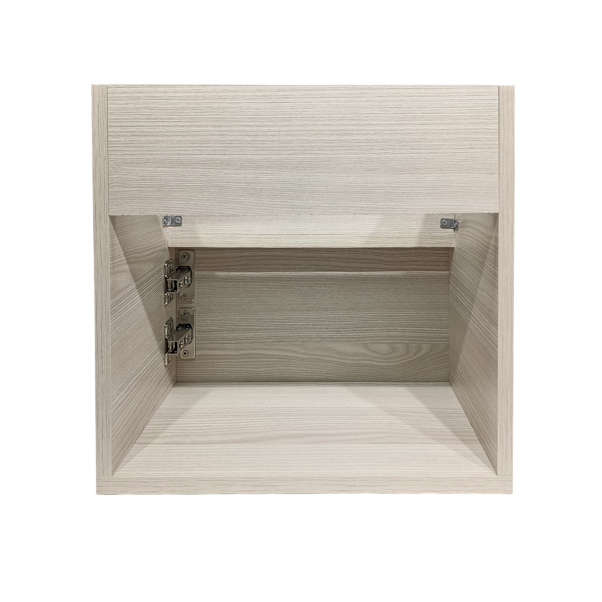 Mueble Aksel Flotante Para Lavamanos Nappo Merano Beige Sin Agujeros