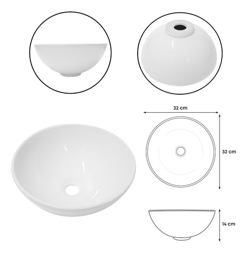 Kit Mueble + Lavamanos + Grifería  Ccol1124 Gris Un Agujero