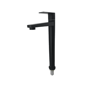 KIT GRIFERIA AGUA FRIA + PUSH CON SIFON NEGRO